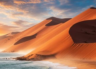 Best Travel Place : गुलाबी लैगून! नीले समंदर की लहरें और आग जैसा दहकता लाल रेगिस्तान, रोड ट्रिप के शौकीनों के लिए स्वर्ग है यह देश!