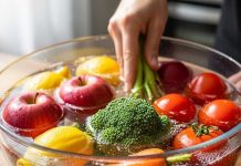 सिर्फ पानी से धोना काफी नहीं, जानें फल और सब्जियों से केमिकल और कीटाणु हटाने का सही और सुरक्षित तरीका