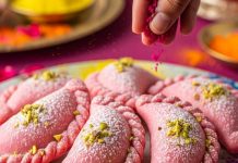 होली के लिए गुलाबी गुजिया? शेफ रणवीर बराड़ ने क्लासिक गुजिया को दिया गुलाबी ट्विस्ट