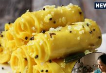 Khandvi In Pressure Cooker: क्या आपने कभी कुकर में गुजराती खांडवी बनाई है? 2 सीटी में होगी तैयार, देखें आसान रेसिपी